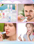 100 Pcs Unicorn Party Favors Lip Supplies