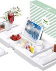 Artmalle bathtub caddy tray -
