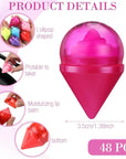 48 Pcs Ice Cream Party Decorations Balms