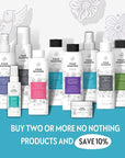 Four Reasons No Nothing Sensitive No Yellow Shampoo - Unscented Silver Shampoo for Blonde Hair | 100% Vegan | 300 ml