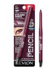 REVLON ColorStay Pencil Waterproof Eyeliner, Smudge-Proof, Eye Makeup with Built-In Sharpener, 211 Cherry, 0.01 oz