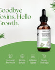 Rosemary Mint Hair Oil 60 ml| Hair Growth Oil with Biotin for Thicker, Stronger Hairs | Scalp Treatment & Rosemary Hair Growth 0il