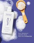 Native Moisturizing Body Wash Contains Naturally Derived Ingredients | For Women & Men, Sulfate, Paraben, & Dye Free Leaving Skin Soft and Hydrated | Night Jasmine & Walnut 18 oz