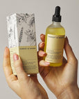 Forest & Shore Hair Growth Oil, 100% Natural, with Caffeine, Biotin, Castor , Argan & Rosemary, Effective Serum for Damaged Hair