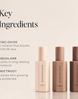 DIME Beauty Tinted Glow Wonderscreen SPF 30, Mineral Sunscreen for Face with 19% Zinc Oxide, Tinted Moisturizer with SPF, 50 g (Shade 01)
