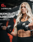 Bucked Up - Woke - HIGH STIM Pre Workout - Best Tasting - Focus Nootropic, Pump, Strength and Growth, 30 Servings (Blood Raz)