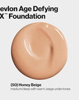 Revlon Liquid Foundation, Age Defying 3XFace Makeup, Anti-Aging Fl Oz