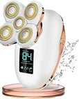 Electric Razors for Women Legs Travel : Rechargeable Waterproof Razor Trimmer for Womens - Dry Wet Electric Shaver for Women - Pro Portable Personal Body Shaver