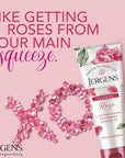 Jergens Rose Body Butter Lotion, Hand and Body Moisturizer with Camellia Essential Oil, for Indulgent Hydration, 7 oz