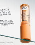 RoC Multi Correxion Revive + Glow Vitamin C Eye Balm (0.14 oz) with Retinol Eye Cream Packette