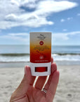 SPF 50 Mineral Sunscreen Stick with Rose Hips Oil, Cruelty Free and Reef Safe, Vegan Blend for Face and Body, Made in USA
