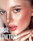 KIMUSE Multi Stick Trio Face Makeup, Cream Blush All Skin
