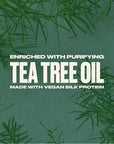 The Body Shop Tea Tree Purifying & Balancing Shampoo for Oily Hair & Scalp, Vegan, 8.4 Fl Oz