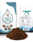 PE Premium Enema Organic Coffee for Enemas (1LB) Light Roast, Medium Ground. Ideal for Liver Cleansing, Colon Cleansing, Gerson Coffee Enemas.