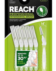 Reach Interdental Brush Cleaners, 1.3mm, Wide, Sensitive Gum Protection, Plaque Remover for Teeth, Braces Flossers, Braces Brush, Dental Toothbrushes, Oral Care, 1 Pack, 10 Count