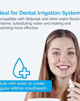 ioRinse Concentrated Irrigant with Active Molecular Iodine, Alcohol-Free Dental Irrigant, for use with Waterpik Water Flossers, and All Other Oral Irrigation Devices