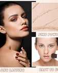 Mineral Sunscreen Setting Powder Mineral Brush Powder SPF