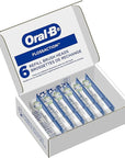 Oral-B Floss Action Replacement Brush Heads for an Oral-B Electric Toothbrush, Pack of 6