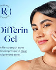 Differin Acne Treatment Gel, 60 Day Supply, Retinoid Treatment for Face with 0.1% Adapalene, Gentle Skin Care for Acne Prone Sensitive Skin, 15g Tube (Pack of 2) (Packaging May Vary)