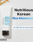 COSRX Ultimate Nourishing Rice Overnight Spa Mask, 60ml / 2.02 fl.oz | Rice Extract 68% and Niacinamide 2%, Korean Skin Care, Animal Testing Free