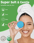 Reusable makeup remover pads -