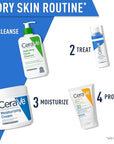 CeraVe Moisturizing Cream, Face Body Moisturizer, Normal to Dry Skin, 8 Fl Oz