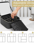 Relavel travel makeup bag with