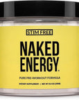 Naked Energy - Stim Free Pre Workout Caffeine Free, for Men and Women, Vegan Friendly, No Artificial Sweeteners, Colors Or Flavors - 50 Servings