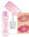 Erinde Magic Color Changing Lip Oil, Moisturizing Lip