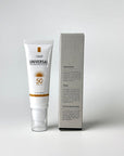 VGO Tinted Sunscreen for Face SPF 50, Hydrating Sun Essence Face Sunscreen Leaves No Sticky Feeling Travel Size Sunscreen Against UVA and UVB Rays 50ml / 1.7oz