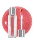 ENTROPY MAKEUP Tulle Lip Gloss, Lightweight 3D Pearl Shimmer, Ultra-Gloss High Shine, Non-Sticky Moisturizing Lip Gloss with Peptide Complex, Frill