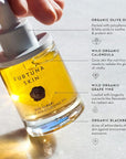 Furtuna Skin Biphase Moisturizing Oil - Hydrating, Plumping & Protecting Face, Neck, and Decollete Oil, Vegan & Cruelty-Free, Organic Olive Oil-Infused