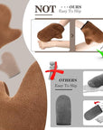 SATINIOR 4 Packs Self Tanning Mitt Applicators Double Sided Sunless Tanning Mittens Reusable Applicator Mittens Tanner Gloves with Thumb(Brown)