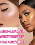 3 Pcs Highlight Cream Contour Sticks Set,Shimmer Stick Women(01#,02#,03#)