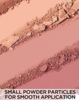 I'M MEME Blusher Palette - Afternoon Tea_Fruit FLavor | Soft Pink, Peach, Lavender, 3 Shades Palette, Matte Powder, Face & Cheeks, For All Skin Tones, Powdery Finish, Lightweight Formula, 0.4 Oz
