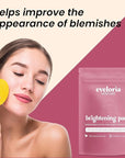Brightening Eveloria Turmeric & Kojic Acid 30 Face Pads – Gentle Exfoliating & Cleansing Pads for Dark Spots, Uneven Tone & Dull Skin – Natural Glow with Turmeric, Kojic Acid & Vitamin C