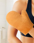 4 in 1 Self Tanning Mitts Self Tanner Mitt Applicator Kit,Self Tanning Mitt Applicator Kit With Self Tanning Glove,Back Tanning Applicator, Mini Tan Mit, Exfoliating Mitt