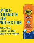 Banana Boat Sport Ultra SPF 30 Sunscreen Lotion, 8oz | Banana Boat Sunscreen SPF 30 Lotion, Oxybenzone Free Sunscreen, Sunblock Lotion, Banana Boat Lotion, Water Resistant Sunscreen SPF 30, 8oz