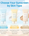 THANKYOU FARMER Sun Project Rice Tinted Mineral Sunscreen SPF40 Broad Spectrum - Korean Face Sunscreen with Zinc Oxide - Tinted SPF with No White Cast, Dermatologist-Tested - 1.69 fl oz
