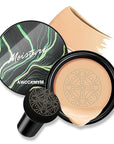 AWCCXMYM CC Cream Cushion Foundation Full Coverage Foundation (Warm Porcelain)