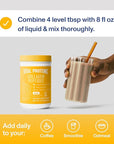Vital Proteins Collagen Peptides Powder Vanilla - Supports Hair, Skin, Nails, Bones, Joints, Powder for Women