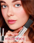 Color Changing Lip Gloss, Pink Magic Mood Lipstick Hydrating Lip Glow Oil Lip Tint Lip Inks Stain Lip Balm Not Greasy Transparent Plumping Lip Serum for Women Girls Lip Care Products