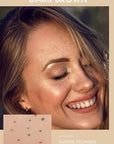 AKARY Freckle Pen Professional Lifelike Face Concealer Point Dark Brown)