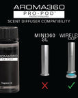 Aroma360 Dream On Pro Pod Fragrance Oil Blend | Hotel Inspired Luxury Essential Oil Diffuser | Aromatherapy Scent Diffuser Oil | White Tea, Aloe Vera, Ginger 1.7 fl oz, 50 mL