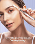 #14R Blades Dermaplaning Scalpels with Dermaplane Handle - Pack of 15 Dermaplane Razor for Women Face + Dermaplane Handle #3, Dermaplaning Tool for Face