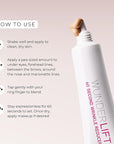 Wunderbrow Waterproof Eyebrow Gel and Wunderlift Wrinkle Reducer Serum, Instantly fills, lifts and refreshes brows and eyes, Shade Brunette, Vegan and Cruelty-Free