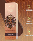 Juvia's Place Nubian Earth Matte Lipstick Sheeba - Hydrating Long-lasting Lipstick, Richly Pigmented Lip Makeup, Creamy with Matte Finish Beauty & Lip Care Product