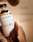 The Magic Scent Baccara Diffuser Oil - Hotel & Home Luxury Scents Inspired by Baccarat Rouge - Diffuser Oil Scents for Home Designed for Use in All Diffusers - 16.9 fl oz, 500 mL