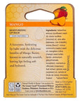 Burt's Bees Moisturizing Lip Balm, Mango 0.15 oz (Pack of 4)