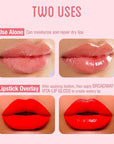 Ruby Kisses Broadway Vita-Lip Clear Lip Gloss (5 Pack Mint, Rosehip, Coconut, Argan Oil, Mango Butter), Ultra-Hydrating & Soothing Formula with Vitamin Oils, High-Shine Non-Sticky Finish Lip Balm